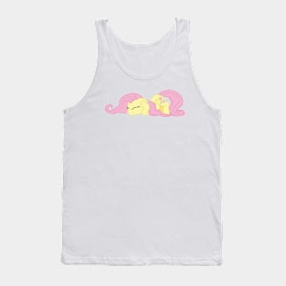 Cowering Fluttershy 2 Tank Top